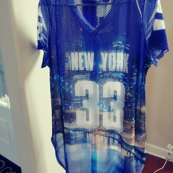 Hi lo sheer jersey top - Picture 2 of 7